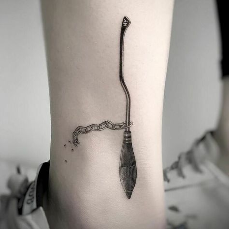 The Nimbus 2000 Nimbus 2000 Tattoo, Bellatrix Lestrange Tattoo, Nimbus Tattoo, Voldemort Tattoo, Hogwarts Castle Tattoo, Harry Potter Tattoo Unique, Heartless Tattoo, Golden Snitch Tattoo, Harry Potter Tattoo Ideas