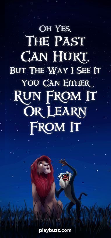 Lion King Quotes, Disney Word, Knitting Quotes, Disney Cute, Il Re Leone, King Quotes, Disney Princess Quotes, Moving On Quotes, Wallpaper Disney