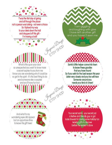 Secret Santa Gift For Coworkers, Secret Santa Labels Free Printable, Secret Santa Notes For Coworkers Funny, Secret Santa Sayings Note, Secret Santa Messages Note, Secret Santa Sayings For Coworkers, Secret Santa Gift Tags For Coworkers, Secret Santa Poems For Coworkers, Secret Santa Quotes For Coworkers