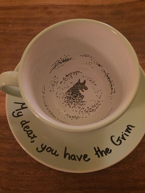 My dear you have the grim Harry Potter DIY home made craft mug Deco Noel Harry Potter, Harry Potter Weihnachten, Geek Home Decor, Iconic Celebrities, Tapeta Harry Potter, Harry Potter Bedroom, Festa Harry Potter, Anniversaire Harry Potter, Theme Harry Potter