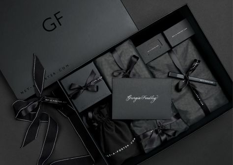 NET-A-PORTER | Journal | Construct London Script Alphabet, Gift Box For Men, Packaging Paper, Gift Box Design, Luxury Packaging, Creative Packaging, Packaging Design Inspiration, Luxury Gifts, Jewelry Packaging