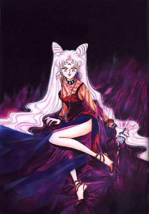 Wicked Lady Chibiusa Tsukino, Sailor Moon Villains, Princesa Serenity, Sailor Moon Fashion, Naoko Takeuchi, Sailor Scout, Sailor Moon Aesthetic, Black Lady, Sailor Pluto