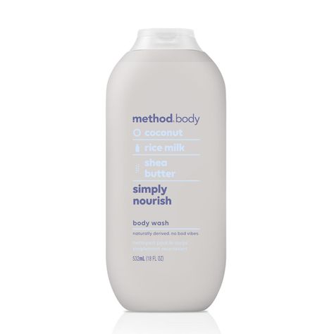 Coconut Method Body Wash, Cute Body Wash, Method Body Wash Coconut, Method Bodywash, Method Body Wash Aesthetic, Fitness Style Women, The Best Body Wash, Method Body Wash, Best Body Wash