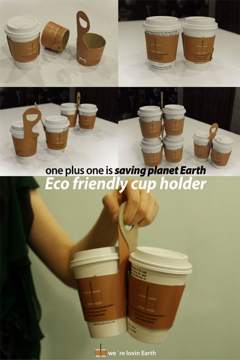 Paper Cup Design, One Plus One, Eco Friendly Cups, Coffee Truck, Coffee Cup Sleeves, Coffee Business, Coffee Cup Design, Coffee Carts, Local Coffee