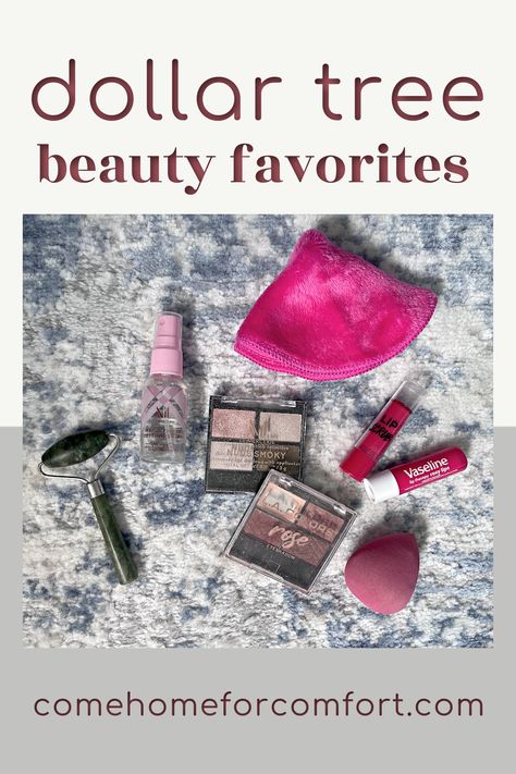 Dollar Tree Beauty, Vaseline Rosy Lips, Tree Makeup, Dollar Tree Makeup, Remove Makeup From Clothes, Makeup Blending, Beauty Blenders, Dollar Tree Finds, Tree Faces