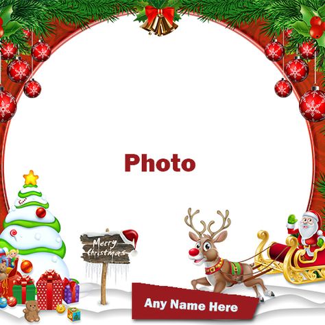 Christmas Frames For Facebook, Happy Christmas Images Pictures Greeting Card, Xmas Photo Frames, Merry Christmas Photo Frame, Christmas Profile, Merry Christmas Frame, Merry Christmas Card Photo, Happy Christmas Day, Dogs Pictures