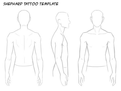 Chest Tattoo Template, Body Templates, Tattoo Placement Arm, Back Of Arm Tattoo, Torso Tattoos, Body Outline, Inner Arm Tattoo, Body Template, Back Of Shoulder Tattoo