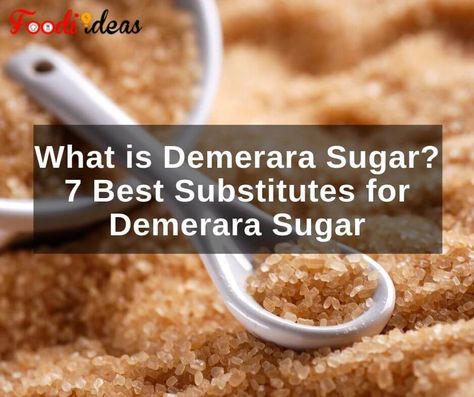 Quitting Sugar, Demerara Sugar, Easy Food Recipes, Turbinado Sugar, Raw Sugar, Sugar Substitute, No Sugar Foods, Baking And Pastry, About People