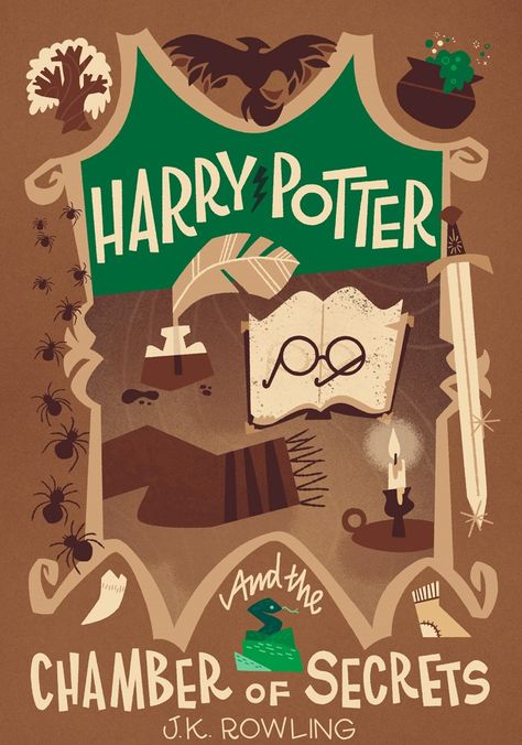 Hp Fanart, Harry Potter Book Covers, Hp Book, Hp Universe, Harry Potter Classroom, The Chamber Of Secrets, Harry Potter Book, Harry Potter Poster, Harry Potter Illustrations