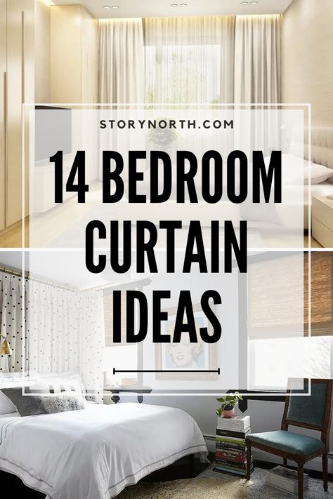 Curtains Aesthetic Bedroom, Short Bedroom Curtains, Small Window Bedroom, Bedroom With Curtains, Curtains And Blinds Together, Short Curtains Bedroom, Curtain Ideas For Living Room, Curtains Behind Bed, Short Window Curtains