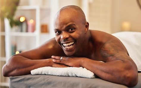 Black Man Massage Images - Free Download on Freepik Massage Images, Getting A Massage, Happy Black, Facial Spa, Black Image, Spa Massage, Black Man, Massage Therapist, Home Spa