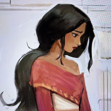 Arte Grunge, April 7, Ethereal Art, Cute Art Styles, Girly Art, Art Inspiration Drawing, Cartoon Art Styles, Girl Drawing, Indian Art