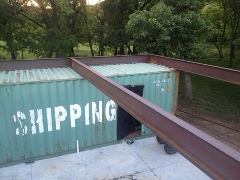 Shipping Container Sheds, Container Construction, Shipping Container Buildings, Shipping Container Ideas, Shipping Container Design, Shipping Container Architecture, Container Home Ideas, Storage Container Homes, Sea Containers