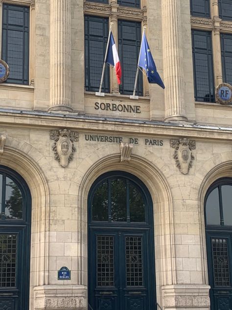 Paris, Sorbonne, Université Paris Sorbonne University, Paris University Aesthetic, Study In Paris, Studying In Paris Aesthetic, Sorbonne University Aesthetic, France University, Paris University, French University, France Study