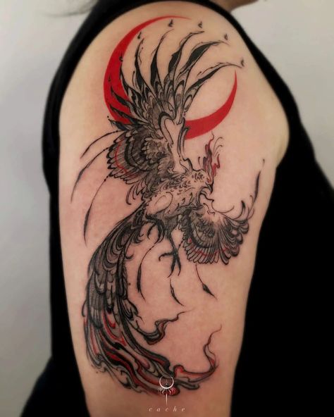 30 Firey Phoenix Tattoo Ideas for Men & Women in 2023 Phoenix Tattoo Women, Phoenix Tattoo For Women, Phoenix Tattoo Men, Tato Phoenix, Phoenix Tattoo Ideas, Japanese Phoenix Tattoo, Phoenix Tattoo For Men, Phoenix Tattoo Design, Thai Tattoo