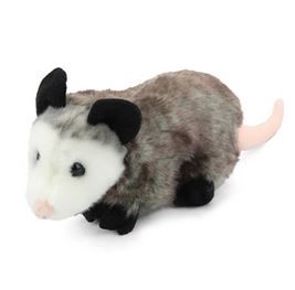 Stuffed Opossum Conservation Critter by Wildlife ArtistsOpossum lovers will go wild over the Stuffed Opossum Conservation Critter by Wildlife Artists! Measuring seven inches long not including the tail, our opossum plush animal is part of the Conservation Critters collection, which is a fun and unique line of stuffed animals that encourages children to explore and learn about a variety of wild animals from around the world. This plush opossum is made with short and soft mottled gray plush fur an Possum Plush, Opossum Plush, Animals For Sale, Wildlife Artists, Go Wild, Cute Stuffed Animals, Cute Plush, Plush Animals, Panda Bear