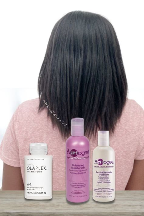 10 Reasons Why Your Relaxed Hair Hasn’t Gotten Longer | A Relaxed Gal How To Style Relaxed African Hair, Relaxed Hair Hairstyles Medium, Relaxed Hair Products, Relaxed Hair Hairstyles, Relaxed Hair Care Regimen, Relaxed Hair Regimen, Cantu Hair, Relaxed Hair Growth, Texlaxed Hair