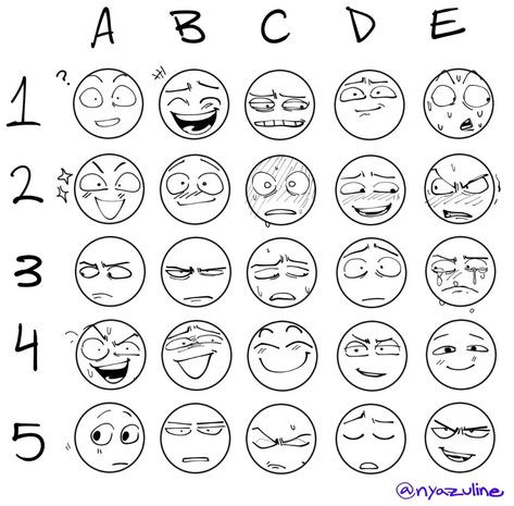 Media Tweets by ✨tams✨ aka CEO of Kakashi (@spidertams) / Twitter Expression Challenge, Facial Expressions Drawing, Expression Sheet, Drawing Meme, Drawing Face Expressions, Drawing Expressions, 인물 드로잉, Poses References, Face Expressions