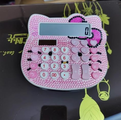 HELLO KITTY BEDAZZLED CALCULATOR : Items from our shop : Comment for password!! 🩷🌸💗😍🌈 @whimsikawaiihaven @whimsikawaiihaven #hellokittycore #shopsmall #shiny #bedazzled #hardtofind #musthaves #buyherepayhere #hellokittylover Bedazzled Calculator, Small Shop, Hard To Find, Calculator, Hello Kitty, Kitty, Quick Saves