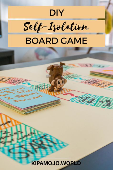 Creating your own board game is a fun thing to do during self-isolation. Check out this step-by-step guide to create your own awesome and funny board game! #selfisolation #selfquarantine #stuckathome #stayinghome #socialdistance Board Games Diy Make Your Own, Create Your Own Board Game, Drawing Cards, Homemade Board Games, Board Games Diy, Game Stick, Games Diy, Things To Do At Home, Stuck At Home