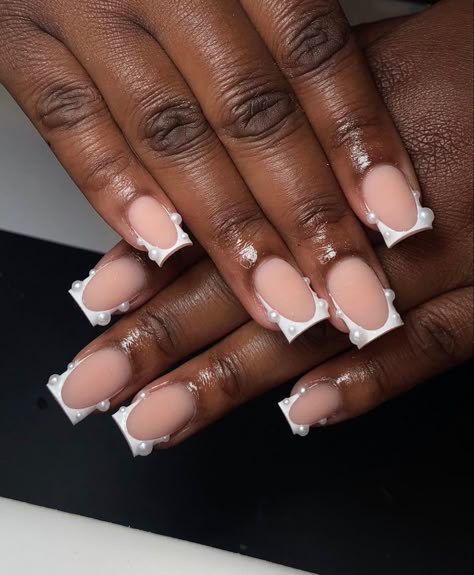 Simple Nails Summer, Cute Nails Simple, Short Nail Inspo, Nails Summer Nails, Short Nail, Nails Simple, French Tips, Nails Summer, Simple Nails