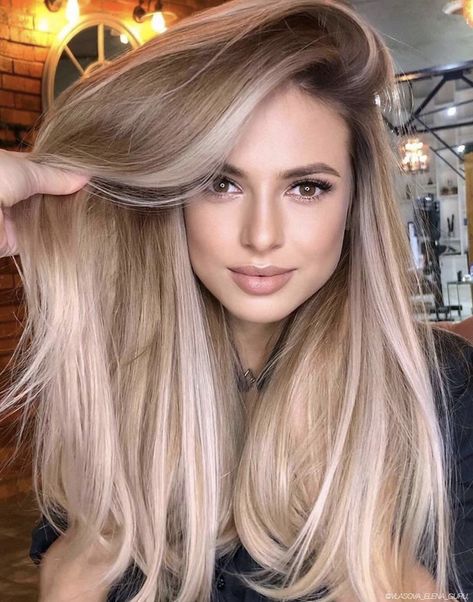 Blonde Without Bleach, High Lift Hair Color, Toning Bleached Hair, Golden Brown Hair, Lighter Hair, Wella Hair, How To Lighten Hair, Brunette Balayage Hair, Beautiful Hair Color