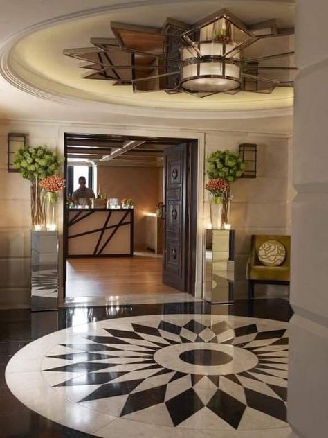 Luxury Marble Flooring, Floor Pattern Design, Marble Medallion, Floor Marble, Floor Medallion, Lobby Ideas, Marble Flooring Design, Foyer Flooring, Granite Tiles