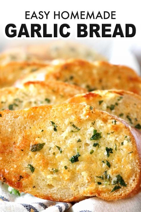 Garlic Bread Recipe With Garlic Powder, Garlic Bread Recipe Sourdough, Low Sodium Garlic Bread, Homemade Garlic Bread Loaf, Garlic Butter For Garlic Bread, Garlic Bread For A Crowd, Home Made Garlic Bread Recipe Homemade, Garlic Toast With Bread, Homemade Garlic Bread From Scratch