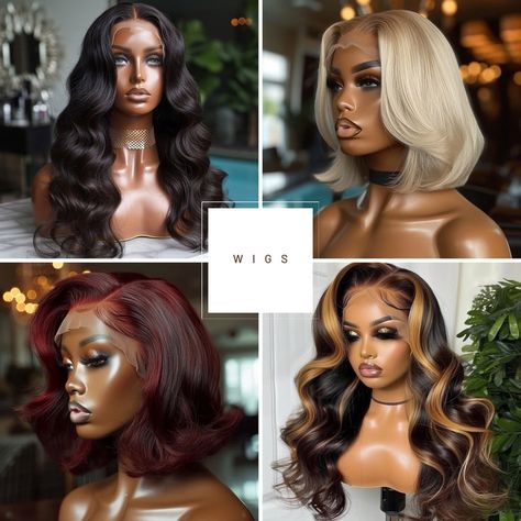 Upart Wigs, Lux Hair, Luxurious Hair, Closure Wigs, Hair Sketch, Hair Collection, Closure Wig, Hair Weave, African Hairstyles