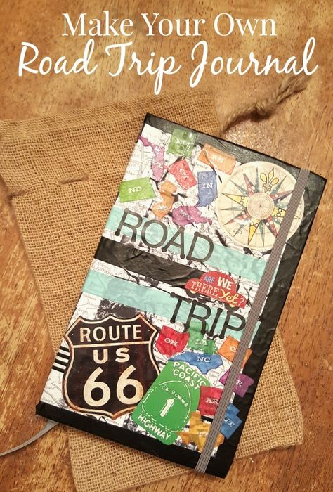 Road Trip Journal, Trip Journal, Travel Journal Scrapbook, Diy Travel Journal, Travel Maps, Inspired Living, Travel Inspired, Travel Tattoo, Travel Diary