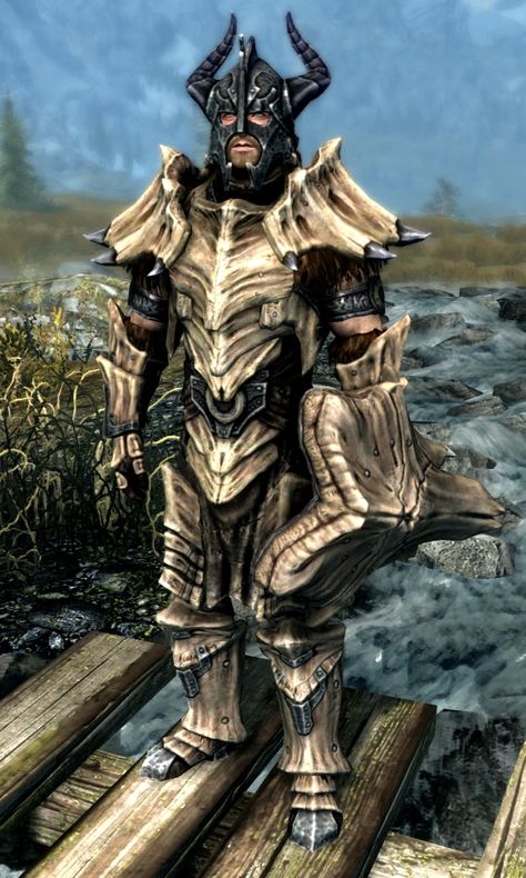 Dragon Bone Armor, Skyrim Dragon Armor, Skyrim Outfits, Dragon Skyrim, Nightingale Armor, Armor Female, Skyrim Armor, Bone Armor, Daedric Armor