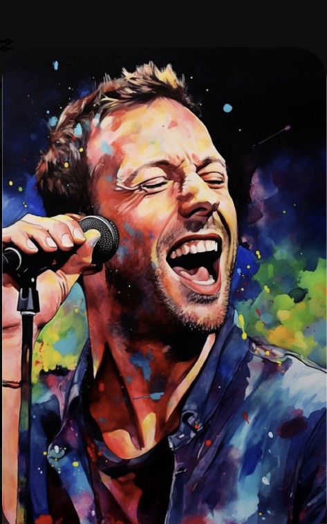 Coldplay Art, Coldplay Poster, Coldplay Wallpaper, Art Is, Chris Martin Coldplay, Play Poster, Chris Martin, Coldplay, Room Inspo