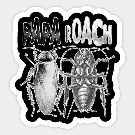 Papa Roach Band -- Choose from our vast selection of stickers to match with your favorite design to make the perfect customized sticker/decal. Perfect to put on water bottles, laptops, hard hats, and car windows. Everything from favorite TV show stickers to funny stickers. For men, women, boys, and girls. Papa Roach, Band Stickers, Custom Magnets, Hard Hats, Funny Stickers, Custom Stickers, Favorite Tv Shows, Water Bottles, Magnets