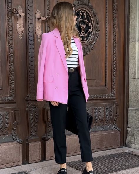 Comfy Casual Outfits, Professional Wear, Pink Suit, Business Casual Outfits For Work, Comfy Casual, Business Casual Outfits, Office Outfits, Fall Winter Outfits, Perfect Outfit