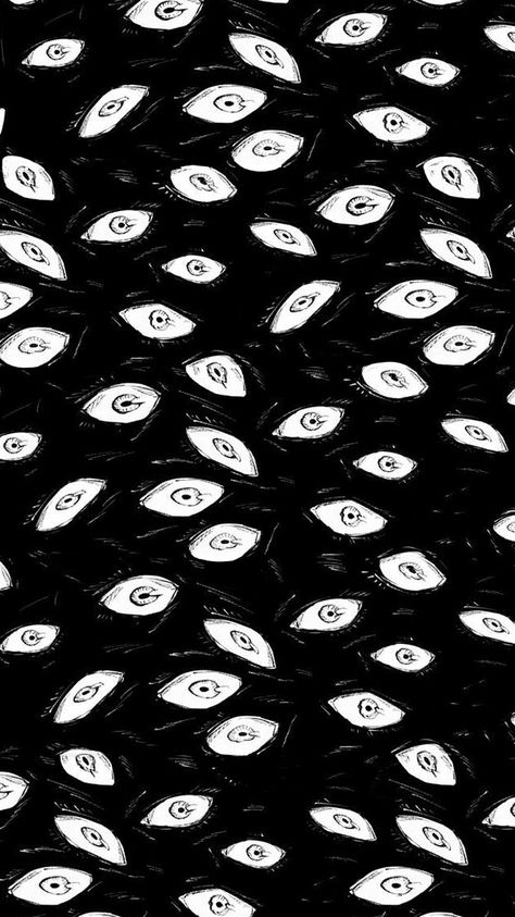 Eyes Watching You, Eye Imagery Aesthetic, Eyes Creepy Drawing, Eye Horror Art, Scopophobia Art, Character Art Background, Six Eyes Jjk, Glowing Eyes Drawing, Creepy Eyes Aesthetic