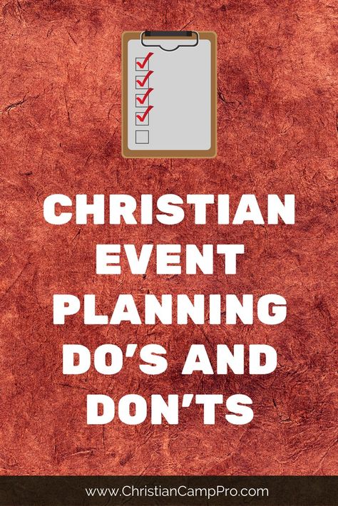 When it comes to planning Christian group events, you always want to follow a set of proven guidelines to ensure success. In order to help you have a smoothly ran event, we’ve put together two quick lists to follow.  The first list covers 7 things to do or consider for your event, and the second [...] Singles Event Ideas, Group Event Ideas, Church Game Night, Fellowship Ideas, Couple Event, Christian Retreat, Church Foyer, Large Events, Church Games