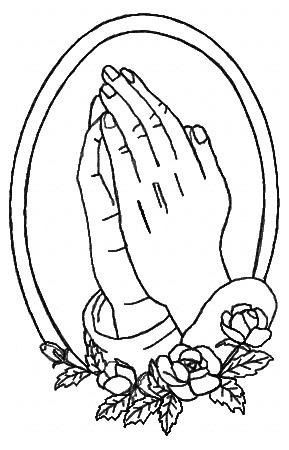 Praying Hands Embroidery, Prayer Hands Drawing, Bible Templates, Hand Outline, Hands Embroidery, Bible Tattoos, Bible Crafts Sunday School, Tattoos Hand, Prayer Hands