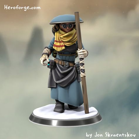 A travelling monk created in HeroForge.com #model #tabletop #miniatures #scifi #RPG #gaming #npc #figure #Human #monk #character #Space Hero Forge Miniatures, Heroforge Ideas, Hero Forge, Npc Figure, Tabletop Miniatures, 3d Figures, 40k Miniatures, Dungeons And Dragons Characters, D&d Dungeons And Dragons