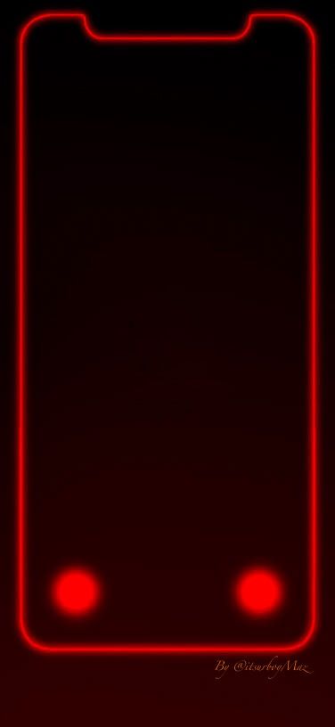 Glow in the dark CandyRed iPhone XR wallpaper. #iphonexrwallpaper Iphone Xr Border Wallpaper, Iphone Xr Wallpapers, Iphone Xr Wallpaper, Xr Wallpaper, Red Widget, Phone Setup, Benson Boone, Dark Red Wallpaper, Dark Wallpaper Iphone