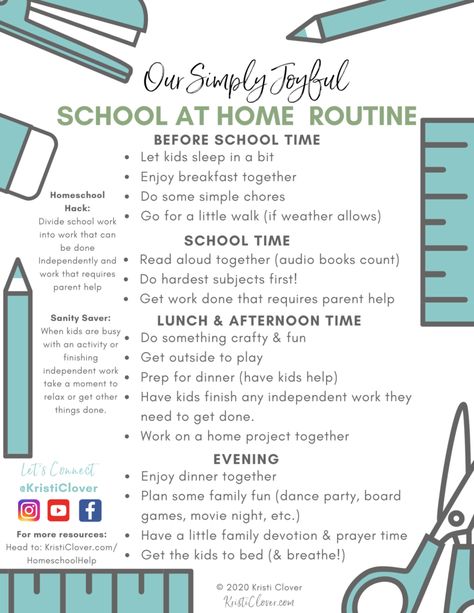 Home School Routine, At Home Routine, A Good Routine, Benefits Of Homeschooling, Start Homeschooling, Home Routine, Homeschool Preschool Curriculum, Free Homeschool Curriculum, Preschool Schedule