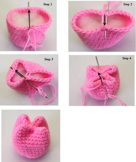 Easy Crochet Tulip flower for absolute beginner. - Dreamcrochets Small Tulip Crochet Pattern, Flower Patterns Crochet, Crochet Patterns Tulip, How To Crochet Tulips Tutorial, Easy Crochet Keychain Ideas, How To Crochet A Tulip Flower, Easy Crochet Projects Amigurumi, Crochet Tulip Keychain Pattern, Crochet Mini Tulips Pattern Free