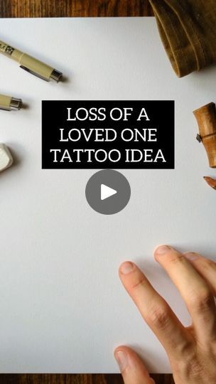 148K views · 5.5K reactions | Loss of a Loved One Tattoo Idea | JDuke.Illustrations | Kyle Hume · If I Would Have Known Kyle Hume, If I Would Have Known, Lost Loved Ones Tattoo, Loved One Tattoo, Lost Tattoo, One Tattoo, Im Lost, Illustrators On Instagram, Lost Love