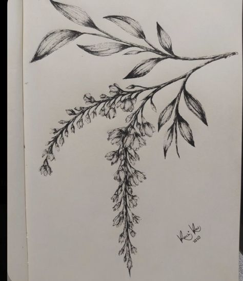 Fern Tattoo, Father Tattoos, Tatoo Inspiration, Crow Tattoo, Arts Gallery, Botanical Tattoo, Tattoo Portfolio, Spine Tattoos, Draw Art