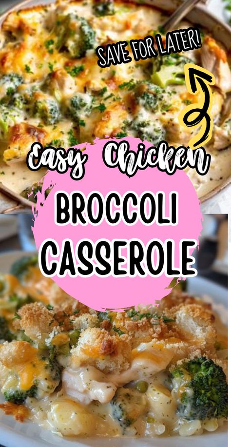 Easy Chicken Broccoli Casserole Broccoli Chicken Casserole Recipes, Rotisserie Chicken Broccoli Casserole, Cheese Chicken Broccoli Casserole, Rice Broccoli Chicken Casserole, Chicken And Broccoli Recipes Easy, Chicken And Broccoli Casserole Recipes, Chicken Broccoli Casserole Easy, Broccoli And Chicken Recipes, Chicken Rice Broccoli Casserole