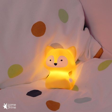 Lovely fox💕 There are no screws on the outside, so your little one can use it with peace of mind💯 💯 💯   #SomeShine #Rechargeablelight #foxrechargeablelight #foxlight #rechargeable #kidslight #nightlights #roomdeco #lovelyfox #cutefox #kidssafe Rechargeable Light, Cute Fox, Kids Safe, Peace Of Mind, Little One, Night Light, Novelty Lamp, Led Lights, Fox