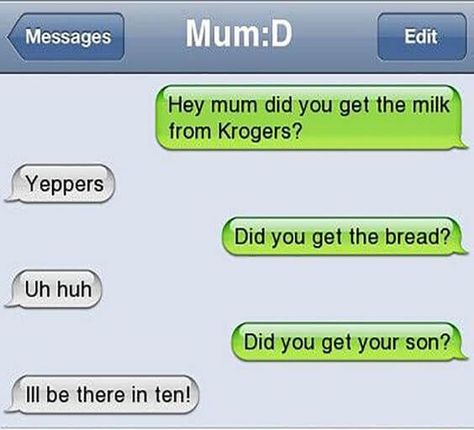 17 Downright Hysterical Texts That Only Mom Could Send | Page 2 of 2 Funny Text Messages Fails, Goodnight Messages, Text Message Fails, Mom Texts, Drunk Texts, Epic Texts, Funny Texts Crush, Lol Text, Funny Text Fails