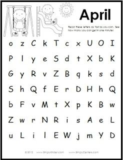 Letter Naming Fluency Freebie Letter Naming Fluency Activities, Kindergarten Fluency, Letter Sound Fluency, Letter Naming Fluency, Letter Sounds Kindergarten, Kindergarten Assessment, School Age Activities, Fluency Activities, Read Letters