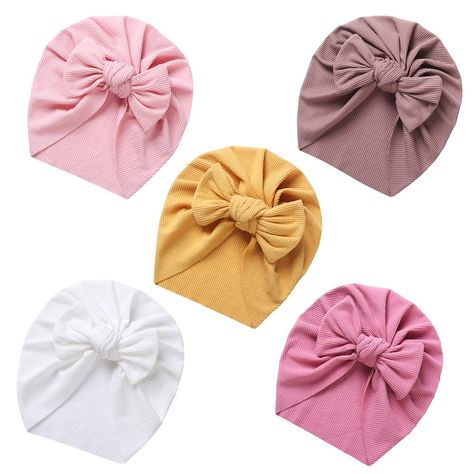 PRICES MAY VARY. 100% Cotton Imported Elastic closure Hand Wash Only Material: 100% cotton,soft,elastic,comfortable and breathable Multi function baby hat,As baby headwrap and bows newborn hat,great for dressing up to make a adorable outfits for your little one,and make your baby more cute and trendy The baby bospital hats is no place to do suture and protect baby's,the soft cotton material make your baby feel toasty and comfortable,it also provide a better fit Hand-sewn and graced with donut kn Hamster Bedding, Baby Turban Hat, Baby Head Wrap, Solids For Baby, Reborn Baby Girl, Baby Turban, Toddler Hat, Turban Hat, Turban Headbands