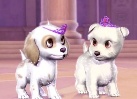 Barbie Dogs Pfp, Barbie Dogs, Barbie Diamond Castle, Barbie And The Diamond Castle, Barbie Dog, 2000 Aesthetic, Best Friends Cartoon, Childhood Memories 2000, Friend Cartoon