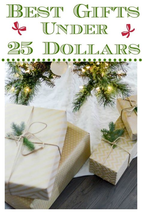 Don't scramble for gifts! Here are 10 awesome gifts for family, friends, co-workers, secret Santa all under 25 dollars! #Holiday #giftsunder25 #everydayeileen   via @everydayeileen Gifts Under 25 Secret Santa, Santa Ideas, Christmas Gifts For Adults, Gifts Under 25, Dollar Gift, Easy Christmas Gifts, Diy Gifts For Friends, Diy Gifts For Kids, Ultimate Gift Guide